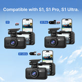 Miofive 34-mm-CPL-Filter für Dashcams der Miofive S1-Serie
